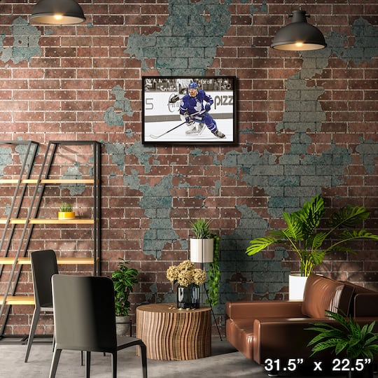 William Nylander Toronto Maple Leafs Framed 20" x 29" Spotlight Canvas 31.5" x 22.5"